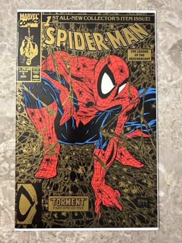 Spider-Man #1 Gold Edition (1990 Marvel Comics) - NM+