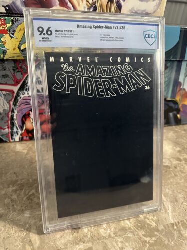 Amazing Spiderman #36 CBCS/CGC 9.6 WP (2001 Marvel)