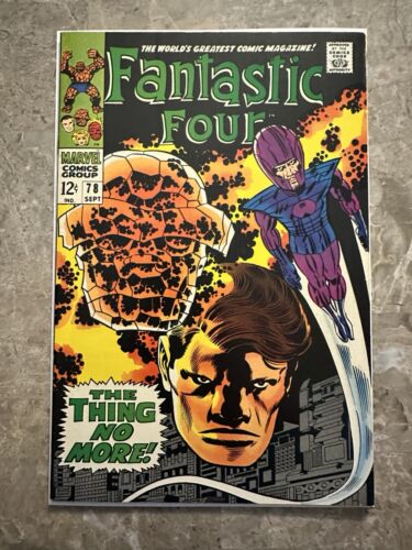 Fantastic Four #78 VF 8.0 (1968 Marvel Comics)