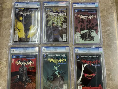 Batman #4,5,7(2x),8,9 CGC 9.8 WP (2012 DC Comics)