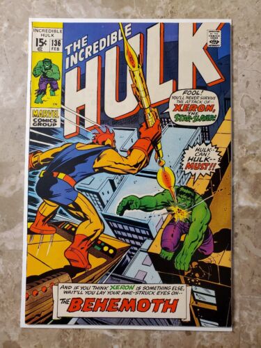 Incredible Hulk #136 (Marvel Comics 1971) - FN