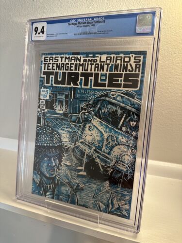 Teenage Mutant Ninja Turtles #3 CGC 9.4 (Mirage 1985)