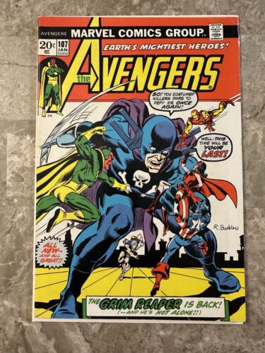 Avengers #107 (Marvel Comics 1973) - FN/VF