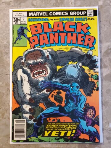 Black Panther #5 (1977 Marvel Comics) - FN+