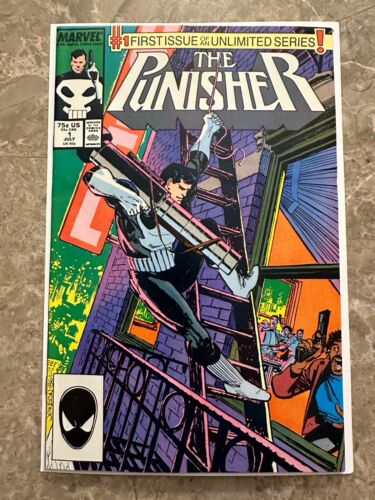 Punisher #1 8.5-9.0 (1987 Marvel Comics)