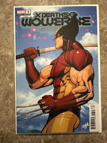 X Deaths of Wolverine #3 1:25 NM- 9.2-9.4 (Marvel 2022) Nakayama Anime