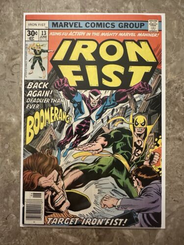 Iron Fist #13 VF- 7.5 (1977 Marvel Comics) - Nice looking copy