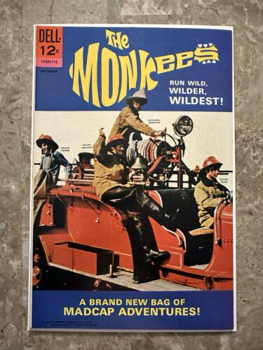 The Monkees #7 VF/NM 8.5-9.0 (Dell Comics 1967) - Beautiful Copy