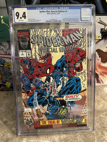 Spider-Man Special Edition #1 CGC 9.4 WP (1992 Marvel)