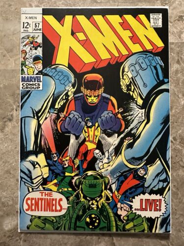 X-Men #57 VF (1969 Marvel Comics)