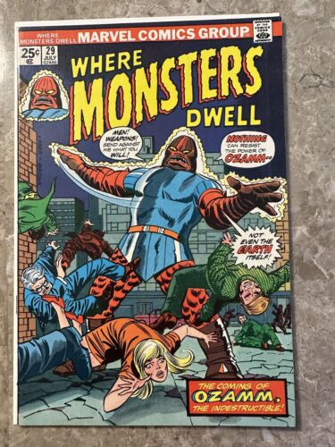 Where Monsters Dwell #29  (1974 Marvel Comics) - VF