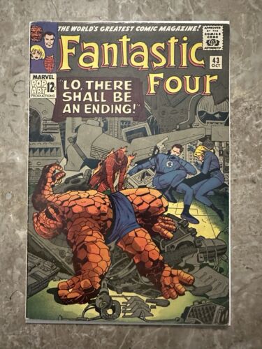 Fantastic Four #43 FN 6.0 (1965 Marvel Comics)