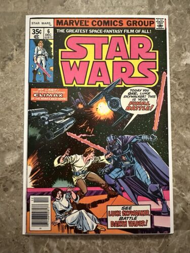 Star Wars Comics #6 VF/NM 9.0 (1977 Marvel Comics) - High grade