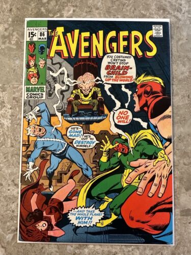 Avengers #86 (Marvel Comics 1971) - VF+