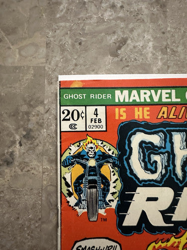 Ghost Rider #4 VG/FN 5.0 (1974 Marvel Comics)