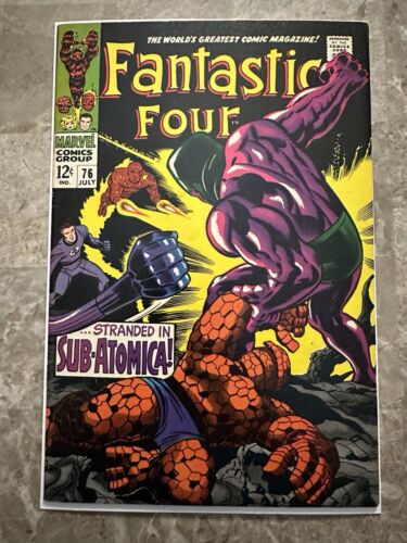 Fantastic Four #76 VF- 7.5-8.0 (1968 Marvel Comics) - Nice copy