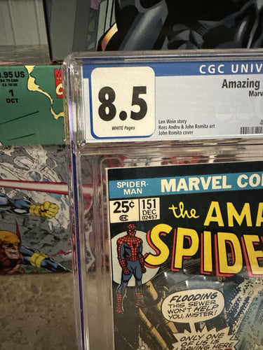 Amazing Spider-Man #151 CGC 8.5 WP (1975 Marvel)