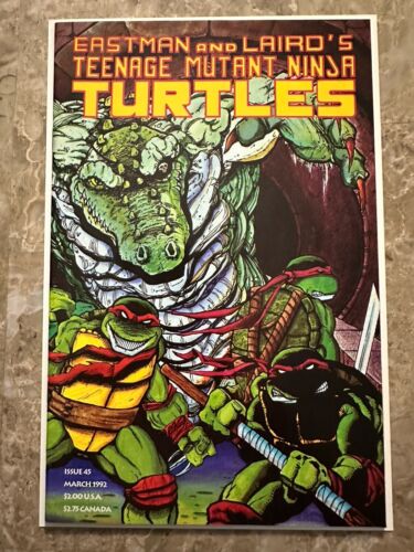 Teenage Mutant Ninja Turtles #45 7.5 VF- (1989 Mirage) - Nice copy for grade