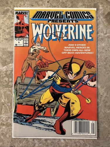 Marvel Comics Presents Wolverine #5 (1989 Marvel Comics)