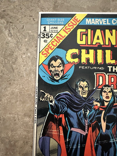 Giant-Size Chillers Dracula #1 VF 8.0 (Marvel Comics 1974) - Glossy high grade