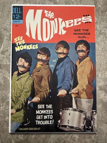 The Monkees #3 VF/NM 9.0 (Dell Comics 1967) - Gorgeous Copy