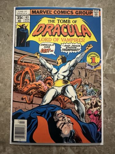 Tomb of Dracula #63 VF+ 8.5 (1978 Marvel Comics)