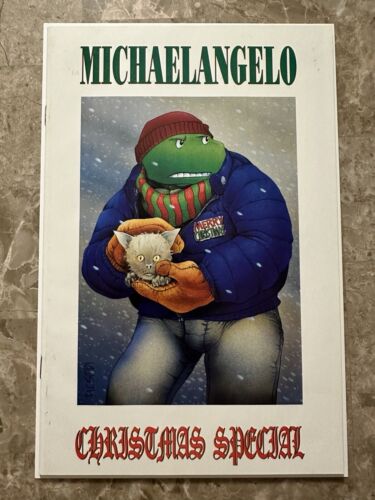 Michaelangelo Christmas Special NM- (1990 Mirage Studios)