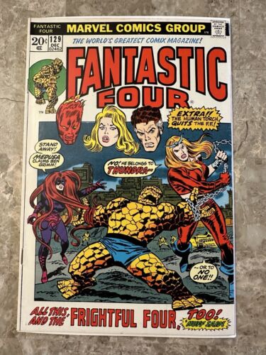 Fantastic Four #129 (1972 Marvel Comics) - FN+