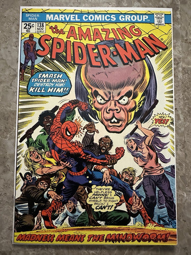 Amazing Spiderman #138 NM- 9.0-9.2 (Marvel 1974) - Gorgeous copy