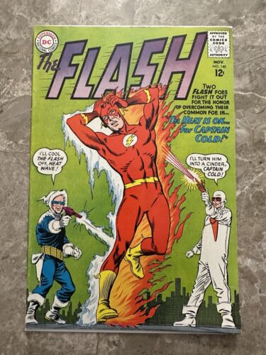 Flash #140 VF (1963 DC Comics) - 1st Appearance Heat Wave