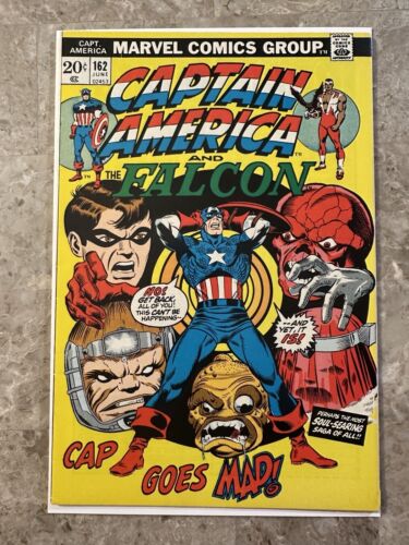 Captain America #162 (Marvel Comics 1973) - VF-