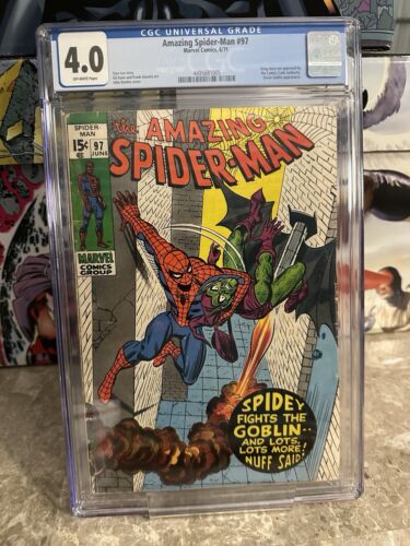 Amazing Spider-Man #97 CGC 4.0 (Marvel 1971) - Controversial Drug Story