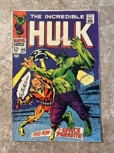 Incredible Hulk #103 (Marvel Comics 1968) - VG