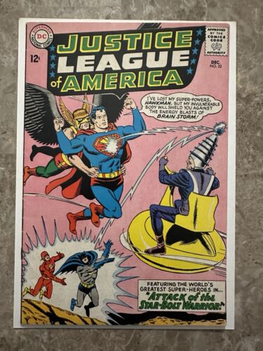 Justice League of America # 32 FN+ 6.5 (DC Comics 1964) - Solid Copy