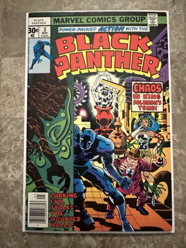 Black Panther #3 VF+ 8.5 (1977 Marvel Comics) - High grade