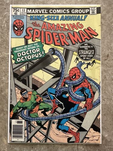 Amazing Spider-Man Annual #13 Newsstand FN (1979 Marvel Comics)