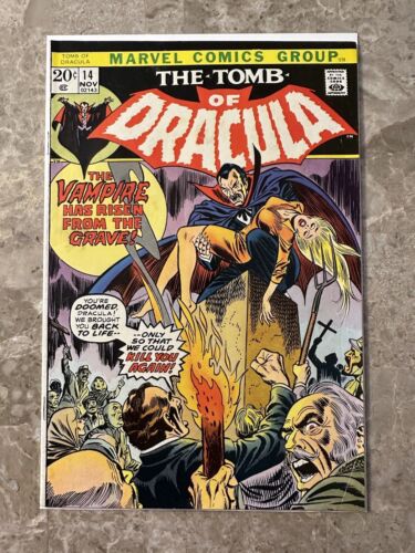 Vintage Tomb of Dracula #14 (1973 Marvel Comics) - FN