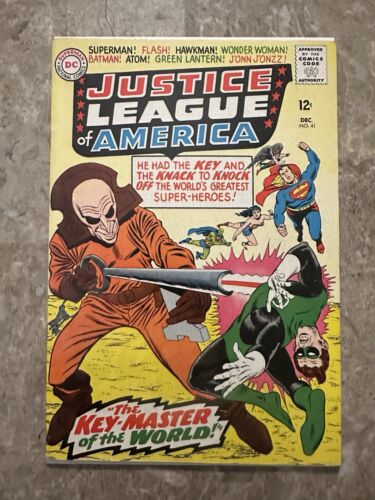 Justice League of America #41 FN/VF 7.0 (DC Comics 1965) - Glossy, Solid Copy