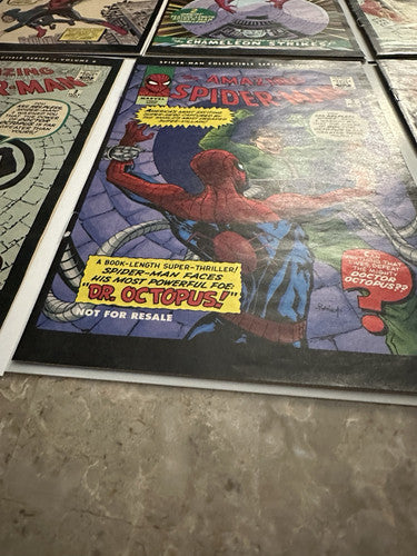 Spider-Man Collectible Series Vol. #1-18 - New Bags and Boards