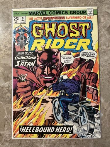 Ghost Rider #9 (1974 Marvel Comics) -FN/VF