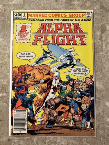 Alpha Flight #1 Newsstand (1983 Marvel Comics) - VF