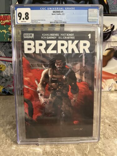 BRZRKR #1 CGC 9.8 (2021 Boom! Comics)