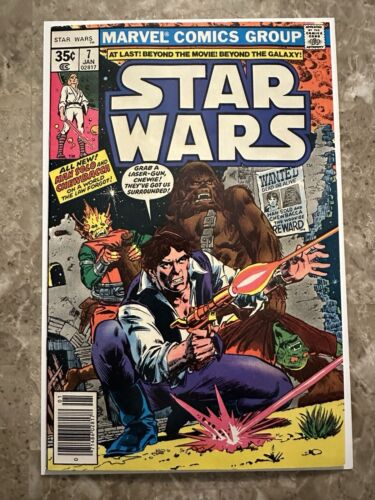 Star Wars #7 VF+ 8.5 (Marvel Comics 1978) - Very strong copy