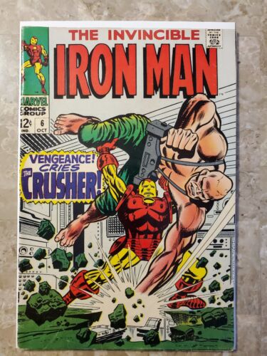 Iron Man #6 (1968 Marvel Comics) - Silver Age - FN