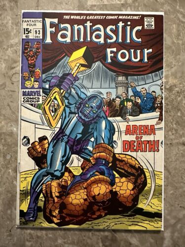 Fantastic Four #93 FN+ 6.5 (1969 Marvel)