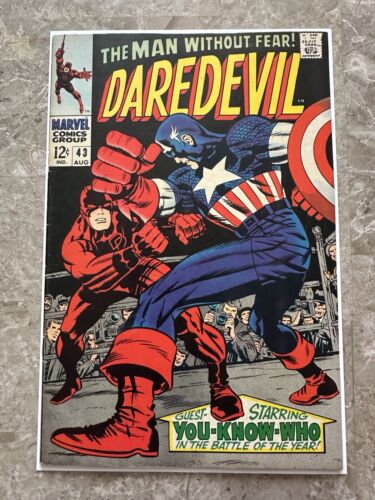 Daredevil #43 VF- (1968 Marvel Comics)