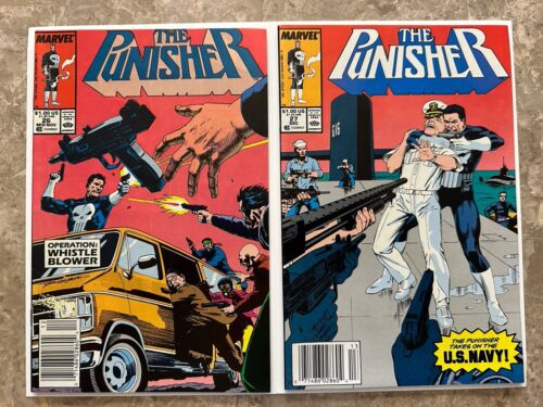 Punisher #26,27 Newsstand (1990 Marvel Comics) - High Grade