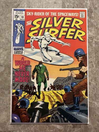 Silver Surfer #10 VF- (1969 Marvel Comics)