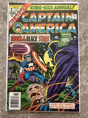 Captain America Annual #3 FN/VF (Marvel Comics 1976)