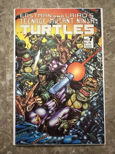 Teenage Mutant Ninja Turtles #7 VF/VM 9.0 (1986 Mirage Studios)